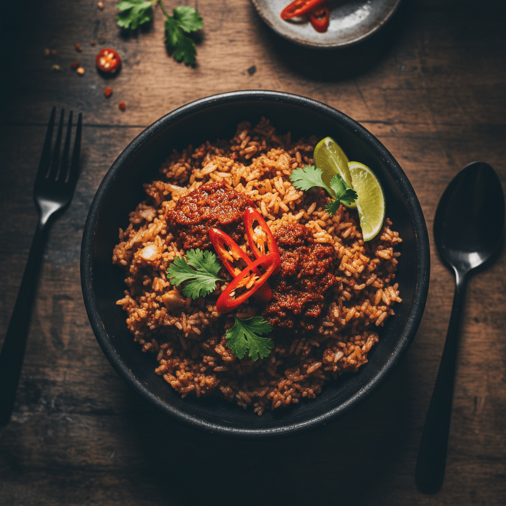 Spicy Sambal Nasi Goreng